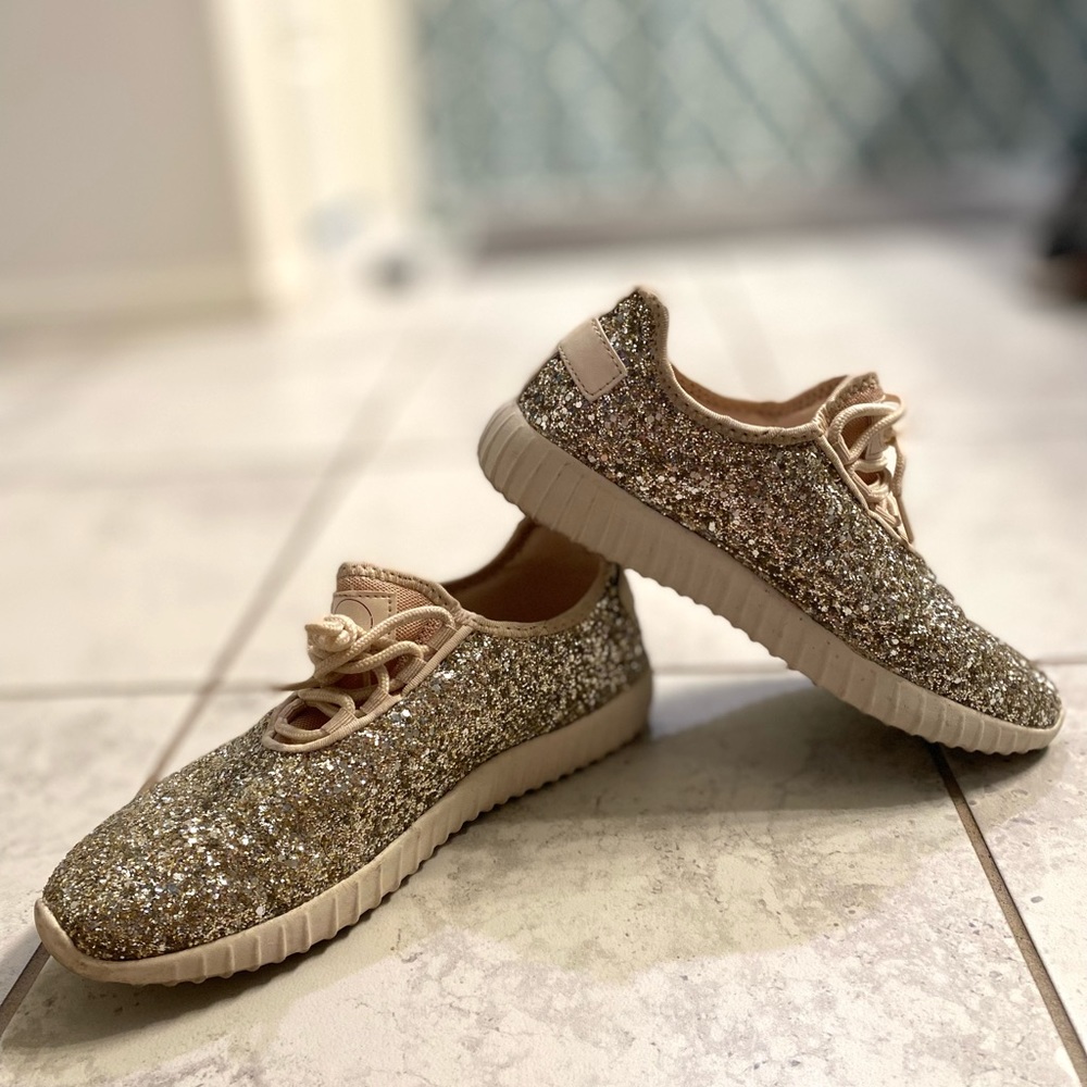 Southern Fried Chics Glitter Bomb Sneakers